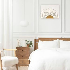 Boho Sun Sunset Sunrise Sunshine Canvas